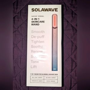 Unopened Solawave 4 in 1 Skincare Wand  in Ombre